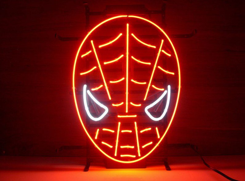 特大ネオンサイン T811 SPIDERMAN スパイダーマン 広告 店舗用 NEON SIGN アメリカン雑貨 看板 ネオン管 -  ネオン管やブリキ看板、アメリカ雑貨の通販【JTC MALL】