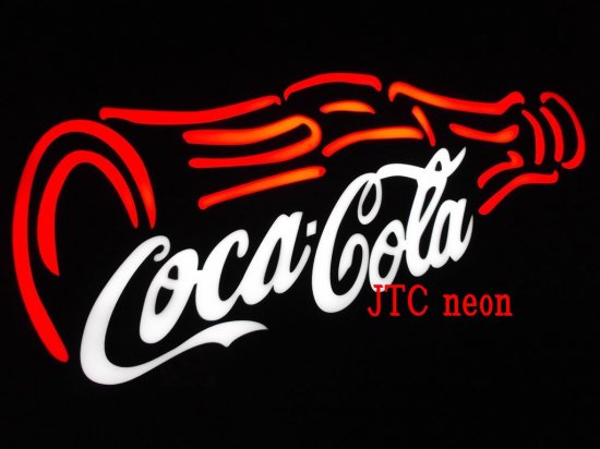 Coca-Cola コカコーラ ボトル LED ネオン看板 ネオンサイン 広告 店舗