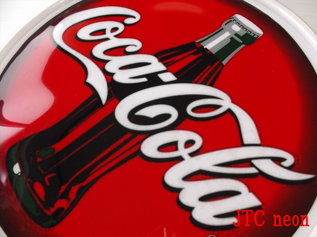 コカコーラ Coca Cola ネオンボックス NEON BOX ネオンサイン 看板 BAR Cafe ネオン管 ネオン看板 - ネオン管やブリキ看板、アメリカ雑貨の通販【JTC  MALL】