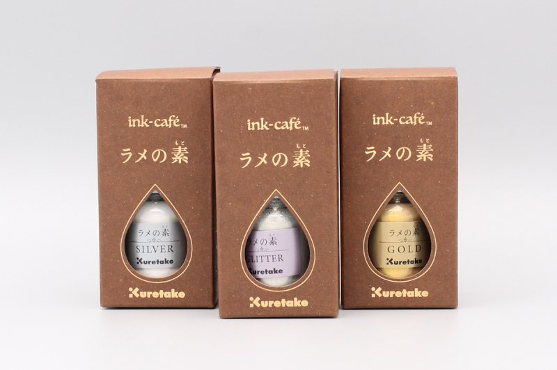 呉竹 ink-cafe ラメの素 - 文具館コバヤシ・コバブンネット通販