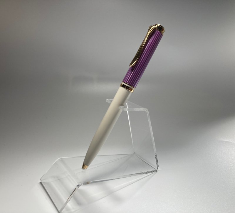 ペリカン Pelikan ボールペン K600 スーベレーン バイオレット/ホワイト - 文具館コバヤシ・コバブンネット通販