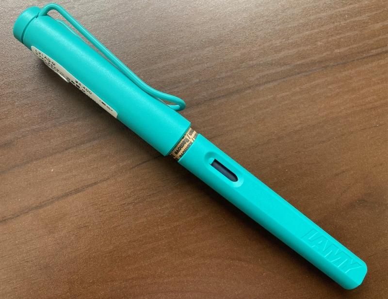 専用です♡新作♡バイカラーサーペンティン♡ふんわりグリーンアクアマリン、フローラ LAMY サファリ 万年筆 キャンディー アクアマリン 2020限定 - 文具館