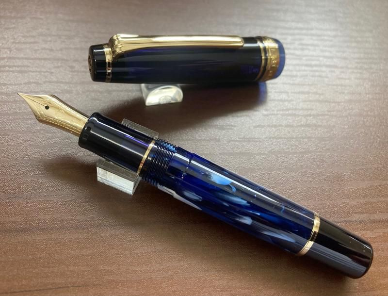 ランコントル　万年筆　セーラー　限定色　テール　地球 ランコントル万年筆セーラー限定色テール地球