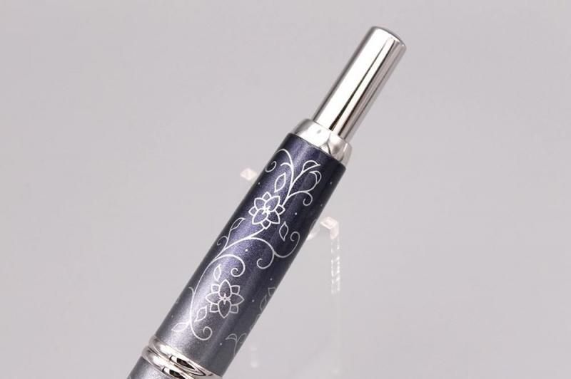 オリジナル万年筆 鉄仙Clematisキャップレス - 文具館コバヤシ・コバ