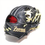 野球 ジームス zeems 少年軟式グラブ 中型 ZB-20CJN 日本製 メーカー湯揉み加工済み 2022年限定 ブラック ZEEMSロゴ