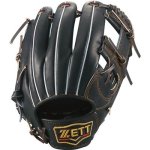 野球 ゼット ZETT プロステイタス 軟式グラブ 内野手用 今宮型 BRGB30060 ブラック×ブラウン 右投用 サイズ4