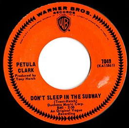Petula Clark / Don't Sleep In The Subway (7