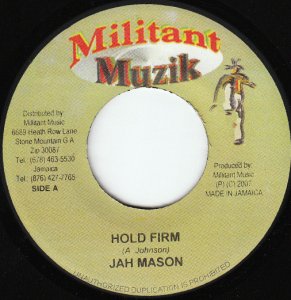 Jah Mason, Lutan Fyah / Hold Firm / Crown Him (7