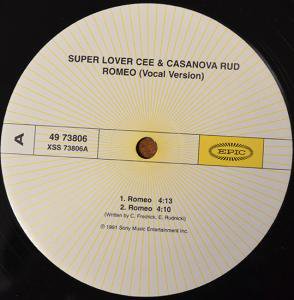 SUPER LOVER CEE & CASANOVA RUD / ROMEO / GIGGOLO (12