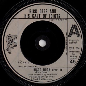 RICK DEES / DISCO DUCK (7