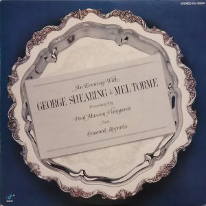 George Shearing And Mel Torme / An Evening With George Shearing And Mel Torme (LP)