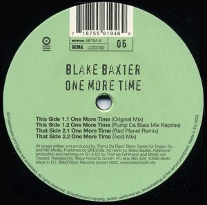 Blake Baxter / One More Time (Archiv #06) (12