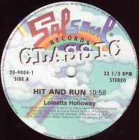 Loleatta Holloway / The Salsoul Orchestra  Hit And Run / Magic Bird Of Fire (12