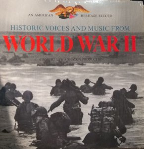 Various / Historic Voices And Music From World War II (LP)
