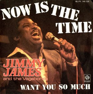 JIMMY JAMES AND THE VAGABONDS / NOW IS THE TIME (7)