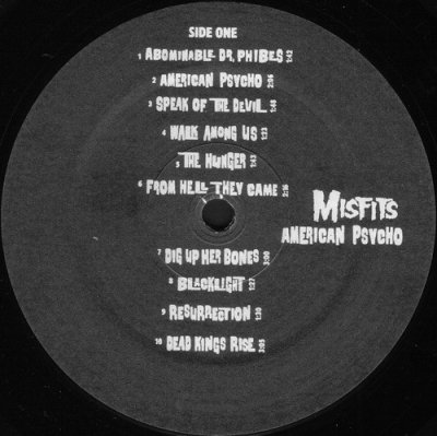 Misfits / American Psycho (LP) - TERRARIUM RECORD 中古アナログ