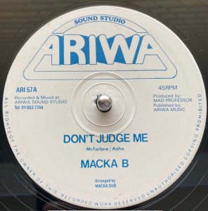 Macka B / Don't Judge Me (12