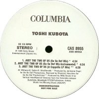 Toshi Kubota / Just The Two Of Us (12