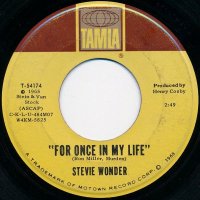 Stevie Wonder / For Once In My Life / Angie Girl (7