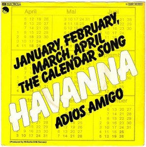 Havanna / The Calendar Song (7