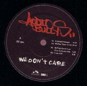 Audio Bullys / We Don't Care (12