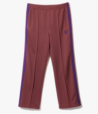 <img class='new_mark_img1' src='https://img.shop-pro.jp/img/new/icons23.gif' style='border:none;display:inline;margin:0px;padding:0px;width:auto;' />NEEDLES      Track Pant - Poly Smooth [WINE]