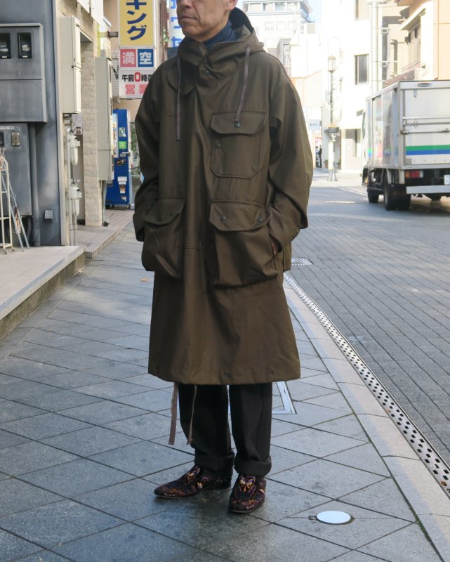 ENGINEERED GARMENTS Over Parka [Olive CP Weather Poplin] - sit