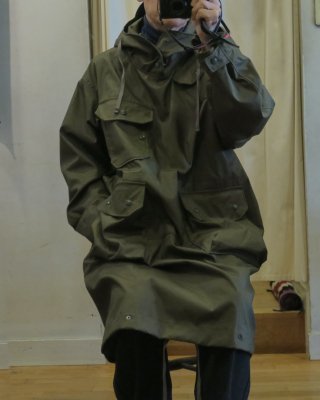 ENGINEERED GARMENTS     Over Parka  [Olive CP Weather Poplin]