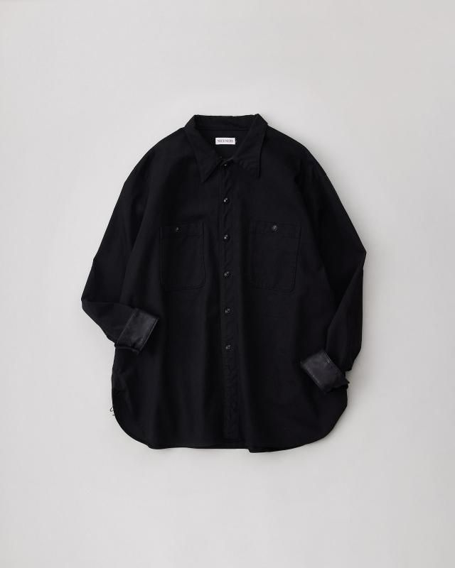 NICENESS OFFICER CHINO SHIRT “SHELLEY” | 大阪心斎橋のメンズ