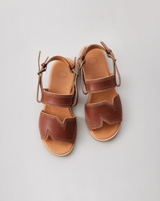 NICENESS BALLARD/バラード（NNレザーサンダル）[COGNAC] - sit