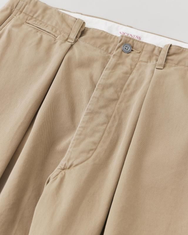 25AW NICENESS ALBARNアルバーン (チノトラウザー ) M 25AW NICENESS ALBARNアルバーン (チノトラウザー ) M - メルカリ