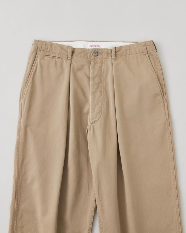 25AW NICENESS ALBARNアルバーン (チノトラウザー ) M 25AW NICENESS ALBARNアルバーン (チノトラウザー ) M - メルカリ