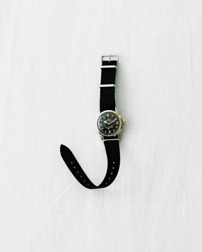 The DUFFER N NEPHEWSWATCH  [BLACK NATO]