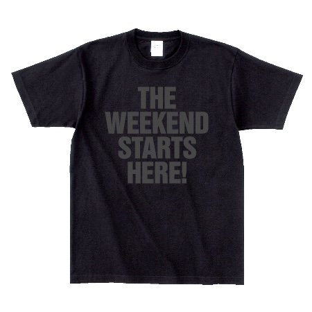 WEEKEND SEQUEL WENDYS Tシャツ  ブラック XL