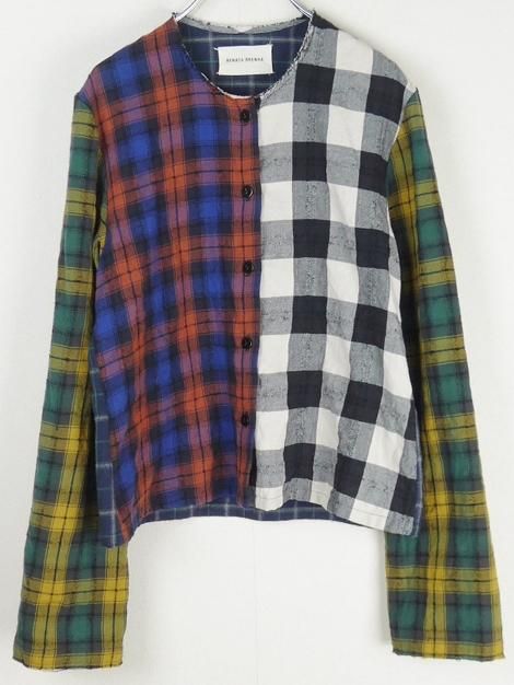 22AW QUADRILHA TOP CHECK MULTI