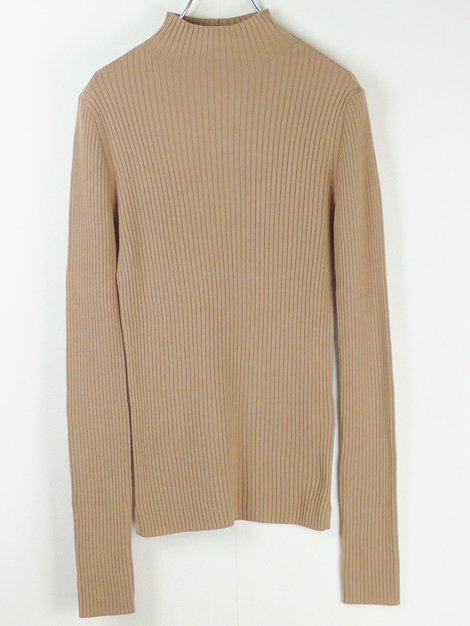 22AW Eco Wool Rib Turtle Neck Pullover