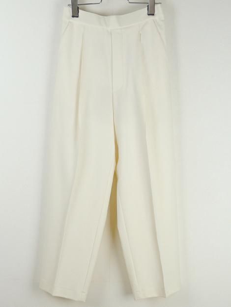 22AW pin tuck thermo pants