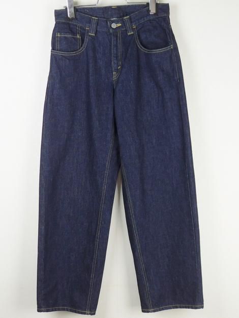 23SS DENIM WIDE TAPERED PANTS(ONE WASHED)