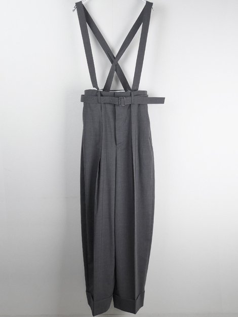 23AW BELT-OVERALLS TROUSERS