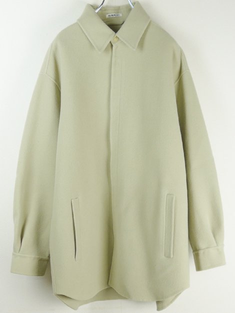 23AW DOUBLE CLOTH PILE MOSSSER HAND SEWN SHIRTS BZ