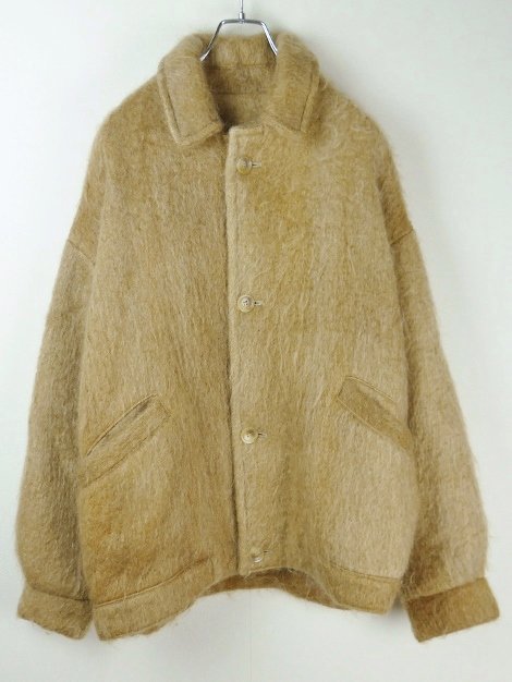 22AW flow dye kidmohair harrington jacket - ブランド古着（レディース） about a Pond  オンラインストア