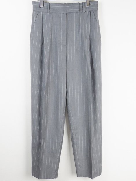 23SS DEEP PLEAT WOOL TROUSERS