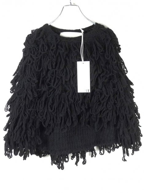 24AW mop KNIT cape(short)