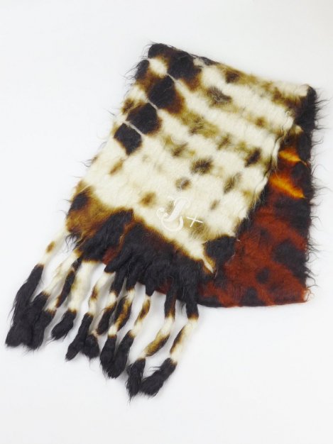 22AW Tie-dye Mohair Scarf 