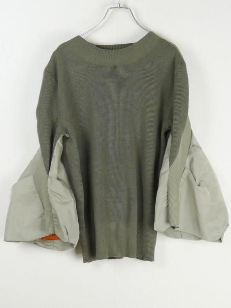 23SS Mix Cotton Jersey Pullover