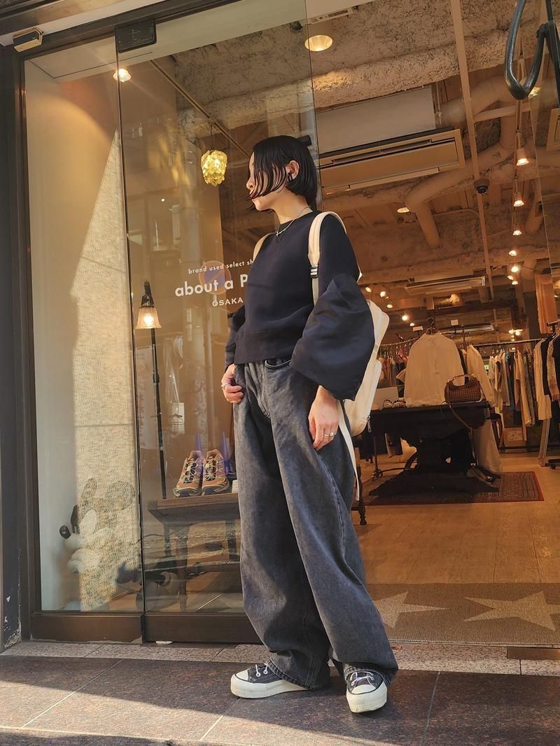 24AW Nylon Twill x Sponge Sweat Pullover - ブランド古着