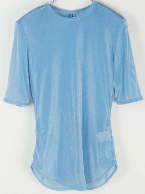 25SS SHEER VELOUR TOPS