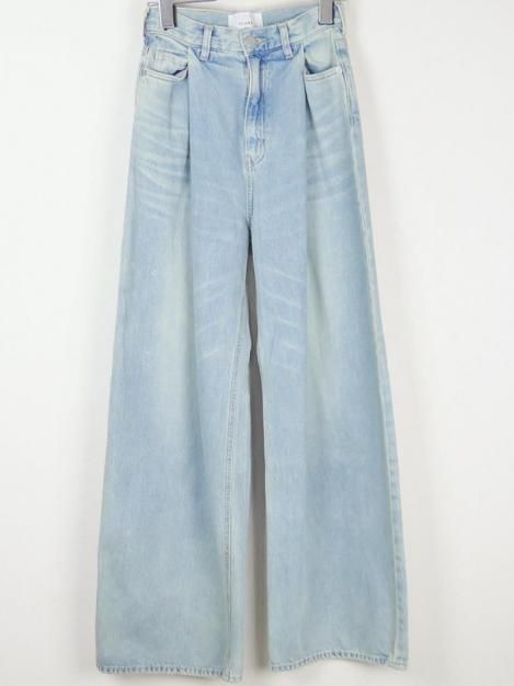 24AW TUCK WIDE DENIM PANTS