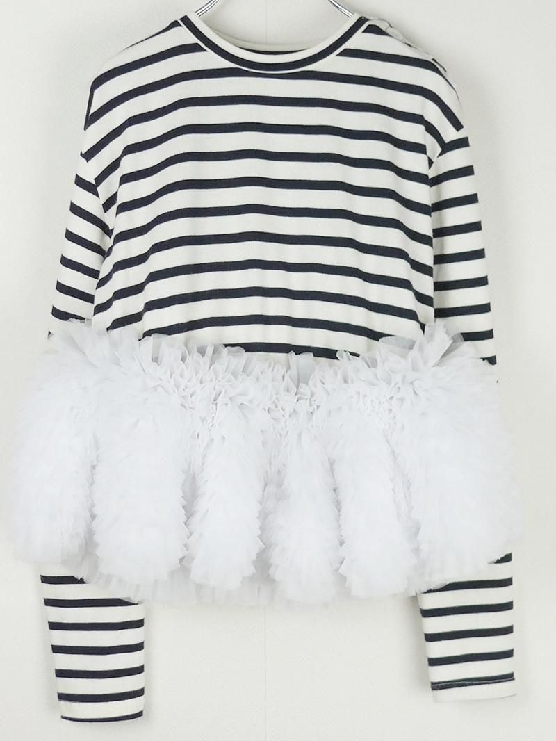 24AW FRANCINE TULLE TOP - ブランド古着（レディース） about a