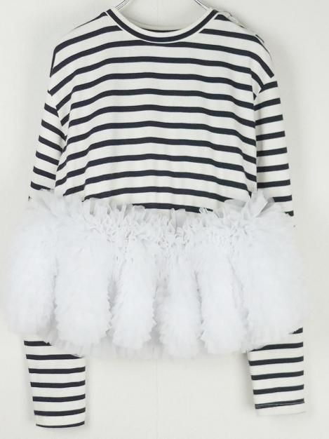 24AW FRANCINE TULLE TOP